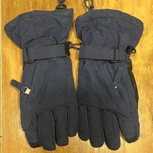 Lands' End Kids' Navy Winter Gloves